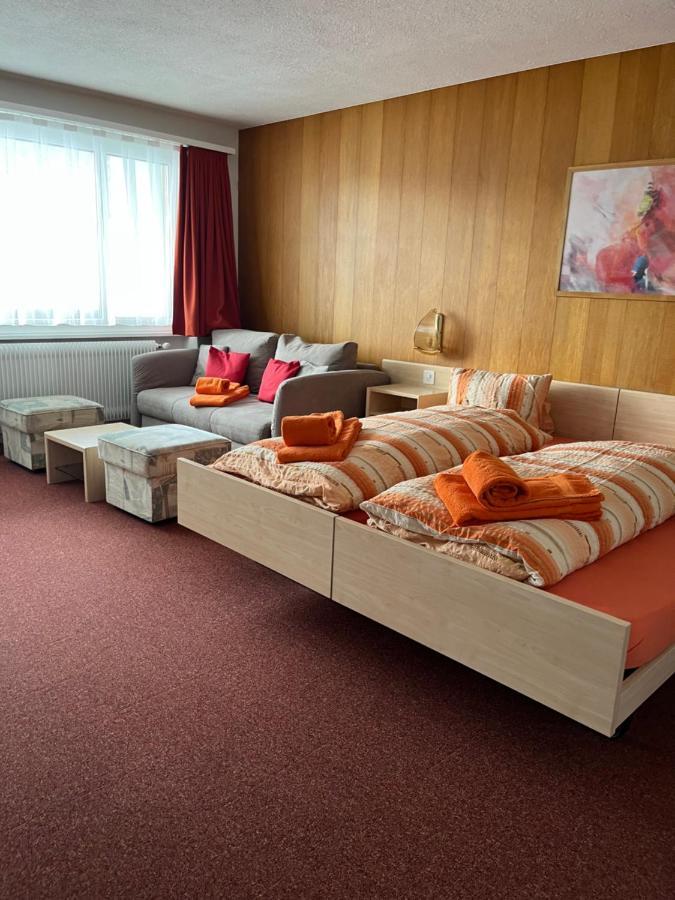 Haus Atlantic Leukerbad Esterno foto